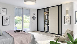 Einbauschrank modern Holz von CABINET
